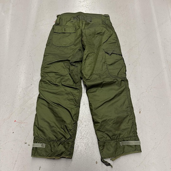 Vintage Bilt Bros Inc Snow Pants Mens 34x29 Green Army Extreme Cold Weather - Picture 2 of 10